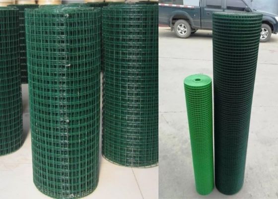 Bahçe Koruma Bariyeri için 4ft X 50ft PVC Kaplı Kaynaklı Hasır Rulolar