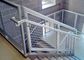 Merdiven Korkulukları İçin Kare Açıklıklar Paslanmaz Çelik Galvanizli Kaynaklı Hasır