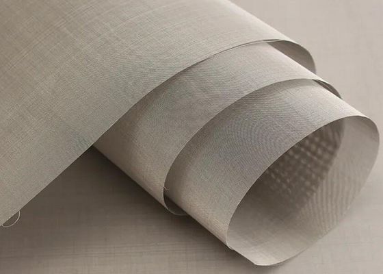 Dönüştürülmüş dokuma paslanmaz çelik tel kumaş verimli filtrasyon sayısı 2-600