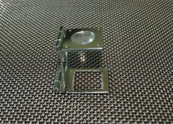Korozyona dayanıklı paslanmaz çelik tel örgü ekranı 0.02-5mm çapı
