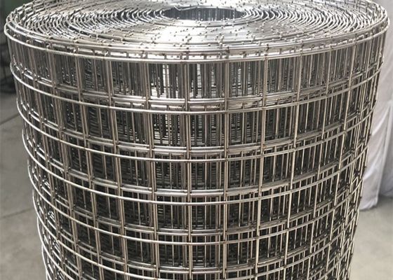 Elektrikli kaynaklı tel örgü ruloları 2.5mm Galvanize / SS