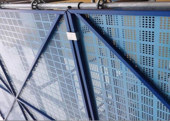 1.2 * 1.8m Dış Duvar Delikli Metal Sac Anti Damla Ekran Tırmanma Çerçevesi