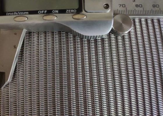 Düz Hollandalı Dokuma Paslanmaz Çelik Filtre Hasır Kumaş AISI304 Paslanmayan