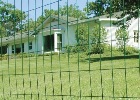 Yeşil Kaplamalı 0.35mm-6mm Hasır Rulo Kaynaklı Hasır Eskrim Ruloları Yaşlanma Karşıtı