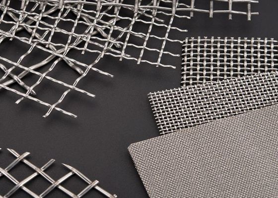 Dokuma Kıvrımlı AISI316 Paslanmaz Çelik Filtrasyon Hasır Ekstruder Elek Teli