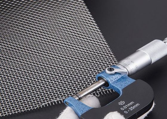 Dokuma Kıvrımlı AISI316 Paslanmaz Çelik Filtrasyon Hasır Ekstruder Elek Teli