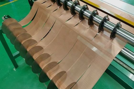 Yüksek Mukavemet ve Tokluk Dokuma Hasır Ekran Fosfor Bronz