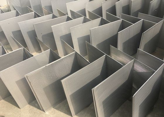 1Endüstriyel filtreleme için paslanmaz çelik.0mm kalınlığında delikli ağ levhası