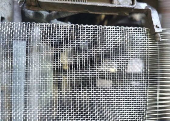 Korozyona dayanıklı dokuma ağı ekranı galvanizli yüzey twirled