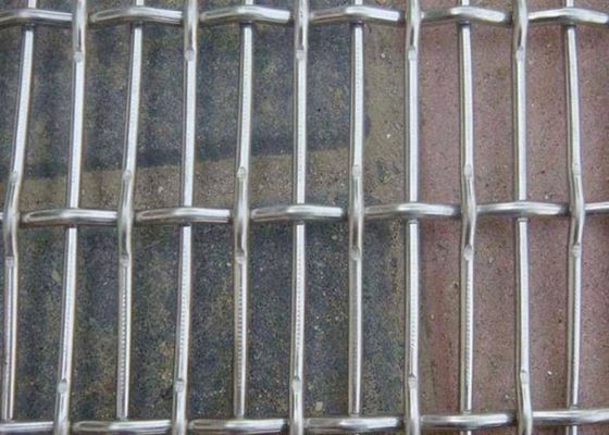 Çekici Çelik Dikiş Kablo Ağı Ekrani Dayanıklılık ve Uzun Yaşam İçin Galvanize Dörtgen Ağı Tipi