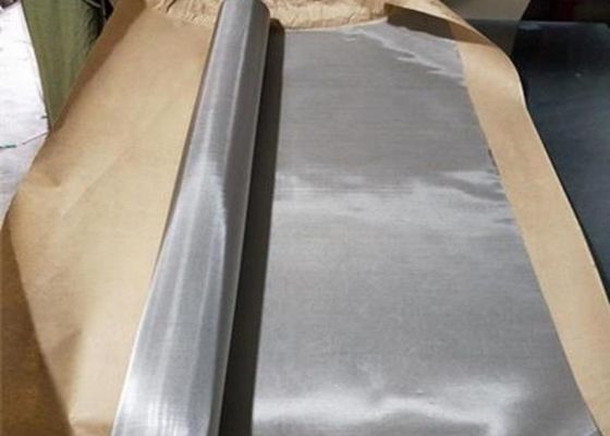 400 Mesh Çelik Mesh Ekranı 1m-300m Uzunluk İnce Tel Diametresi 0.02mm-5mm