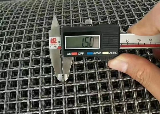 Yüksek Korozyona Dirençli Tel Ağı Ekranı Twilled Weave SS Tel 316L 0.02mm-5mm Diametresi 30-635