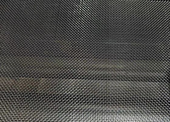 Yüksek Korozyona Dirençli Tel Ağı Ekranı Twilled Weave SS Tel 316L 0.02mm-5mm Diametresi 30-635