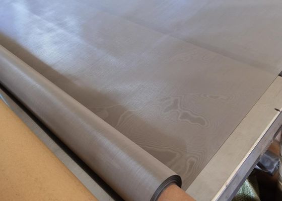 Endüstri Filtreleme Kullanımı İçin Çeşitli Dokuma Tipleriyle Rulolarda Esnek Paslanmaz Çelik Tel Ağ Ekranı