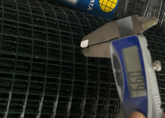 Ağır Güçlü PVC Kaplı Paslanmaz Çelik Kaynaklı Filtrasyon için Tel Ağı Ekranı