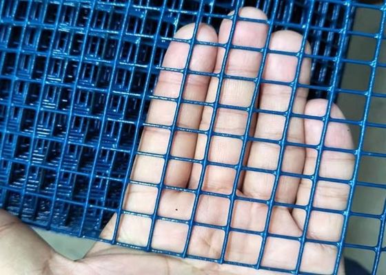 Anti Pas Yeşil Siyah Mavi Bağ / Stadyum Çit için Kaynaklı Tel Ağı