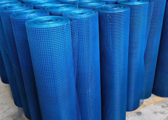 Anti Pas Yeşil Siyah Mavi Bağ / Stadyum Çit için Kaynaklı Tel Ağı