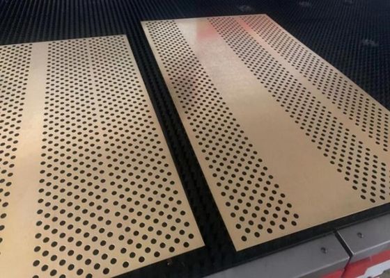 Mimarlık Filtrasyonu İçin Özel Perforasyonlu Metal Mesh Yapısı