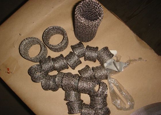 Çeşitli Gaz Sıvı Filtresi Tel Ağı / Paslanmaz Çelik Tel Ağı Tüp Filtresi 90mm