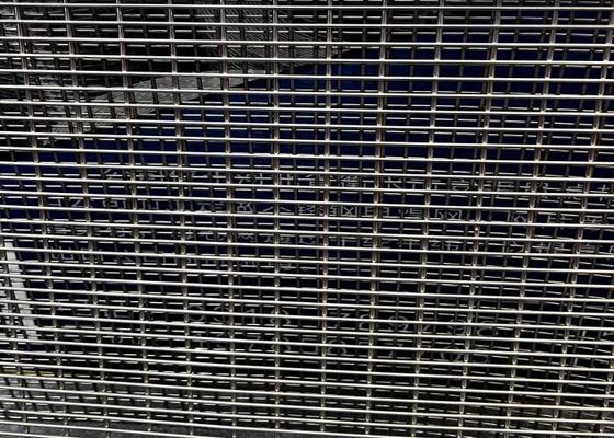 Galvanizli Ağır Güçlü Kaynaklı Ağı Rulolar 25.4mm X25.4mm Boyut