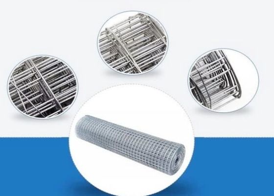 Pas Dayanıklı Galvanizli Yüzey Kaynatılmış Tel Çit Ruloları 1,5 mm çapı