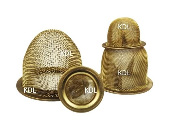 Gelişmiş deliklenmiş teknikle Oblang Bronz Filtre Ekran Ağı