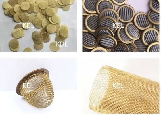 Gelişmiş deliklenmiş teknikle Oblang Bronz Filtre Ekran Ağı