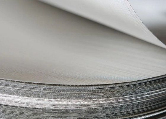 Endüstriyel filtreleme için düz kumaşlı kare filtre ekran ağı