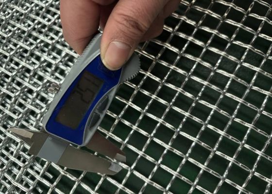 0Etkili filtreleme performansı için.03-50.8mm Mesh Boyutlu Çelik Tel Ekranı