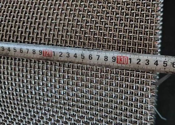 Dokuma Tipi Asit/Alkali Tarama ve Filtreleme için Plain Weave Stainless Steel Wire Mesh Screen Genişliği 0.03m-6.5m