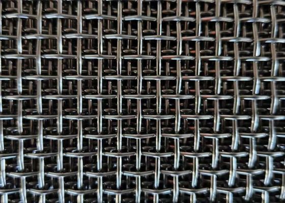 Dokuma Tipi Asit/Alkali Tarama ve Filtreleme için Plain Weave Stainless Steel Wire Mesh Screen Genişliği 0.03m-6.5m