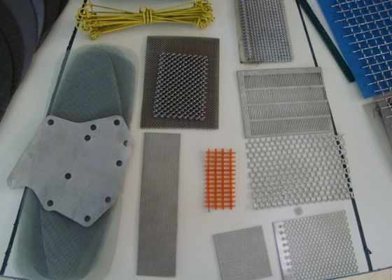 Çok katmanlı yapı için delikli filtre tel ağı 0.4mm 1'e kadar
