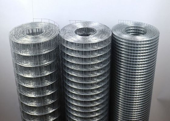 Aviaries 30M Uzunluklu Kaynatılmış Tel Ağı Ruloları Sıcak Dip Galvanize Yüzey Bitirme Tedavisi ile