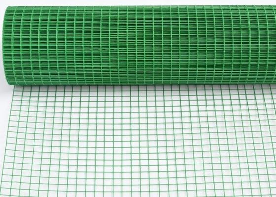 Çeşitli ihtiyaç korumalar için kare delikli PVC kaplı kaynaklı tel örgü