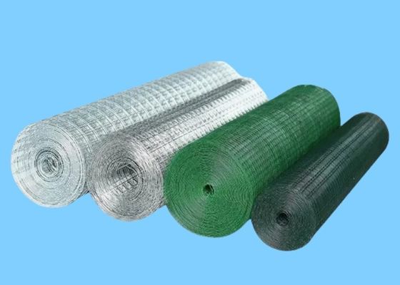 Çeşitli ihtiyaç korumalar için kare delikli PVC kaplı kaynaklı tel örgü