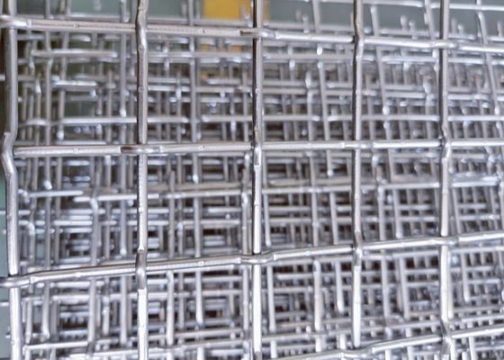 Ağır Hizmet Uygulamaları için Düz Üstlü Kavisli Dokuma Hasır Ekran