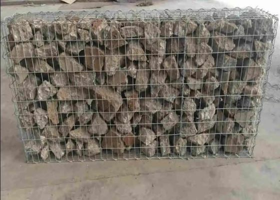 Dış Duvarlar İçin 2.5-3.7mm Galvanizli Kaynaklı Hasır Gabion Çelik Hasır