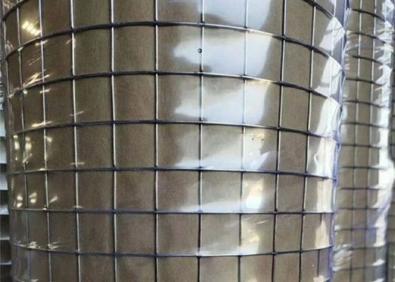 İnşaat İşi Aşınma Direnci İçin Gümüş Galvanizli Çelik Kaynaklı Hasır Rulolar