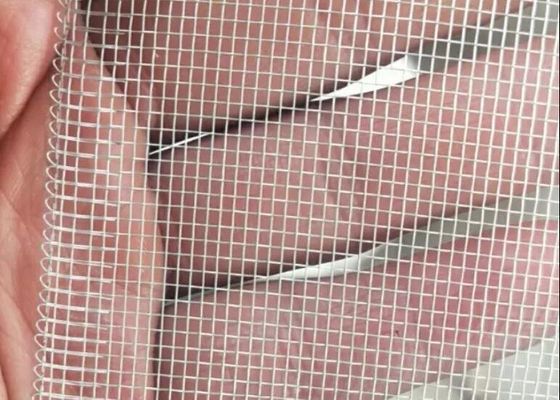1.22m * 30.5m Paslanmaz Çelik Sineklik Örgüsü Metal Sineklik Örgüsü Aşınmaya Dayanıklı