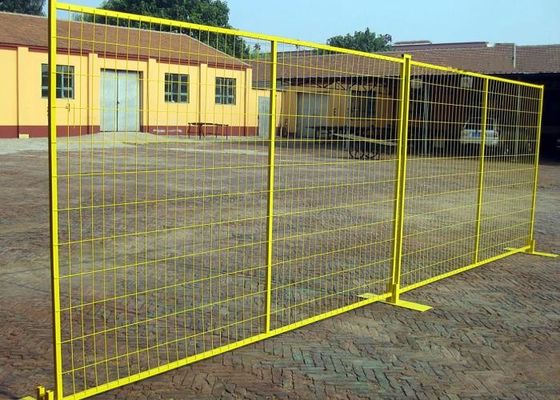 SGS Antikorozyon Pvc Kaplı Hasır Paneller Kanada Geçici Eskrim Paneli