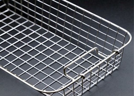 Gıda veya Tıbbi Sepetler Antikorozyon için 10 Ayar Kaynaklı Hasır