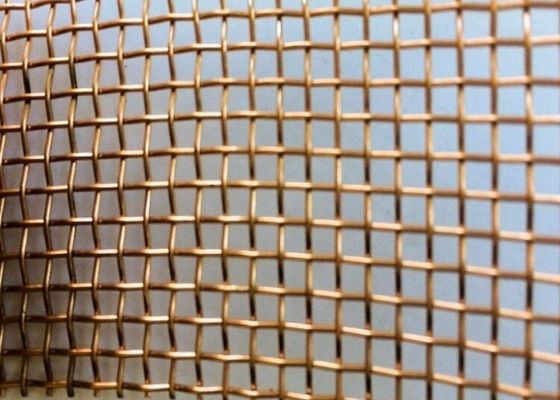 Bakır Veya Diğer Alaşımlar Düz Dokuma Dokuma Hasır Ekran 50m Uzunluk