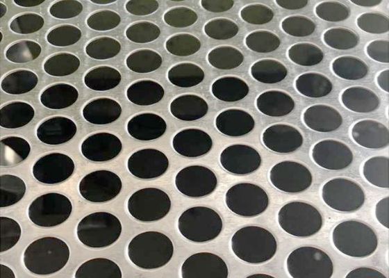 Havalandırma ve Duman Süzüntüsü Perforasyonlu Ağ Yaprağı 0.1mm-12mm Kalınlığı