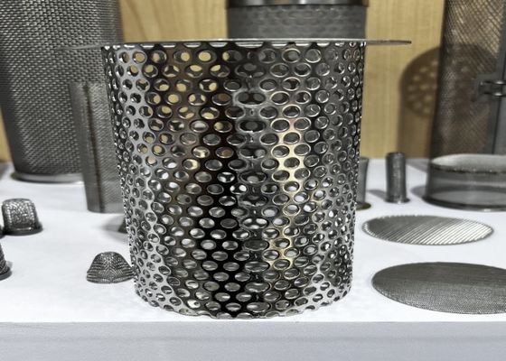 Endüstriyel Filtre İhtiyaçları için Teknik Perforated Filter Screen Mesh