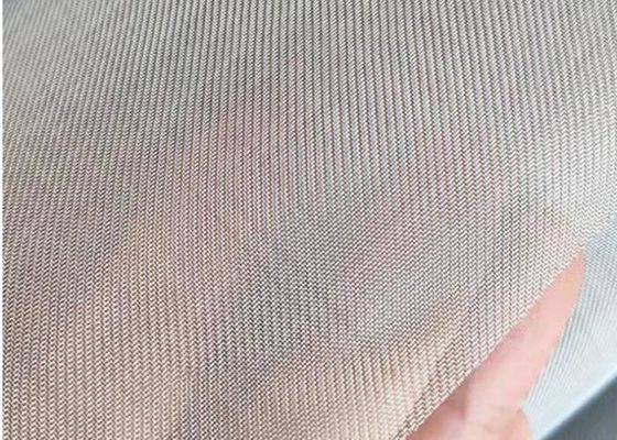 316L Twirled Weave Paslanmaz Çelik Tel Ağı Filtrasyon için