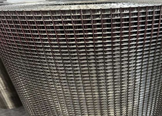 Galvanizli Ağır Güçlü Kaynaklı Ağı Rulolar 25.4mm X25.4mm Boyut