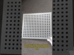 Özel Uygulamalar için Birinci Sınıf Eloksallı Delikli Metal Sac Paneller